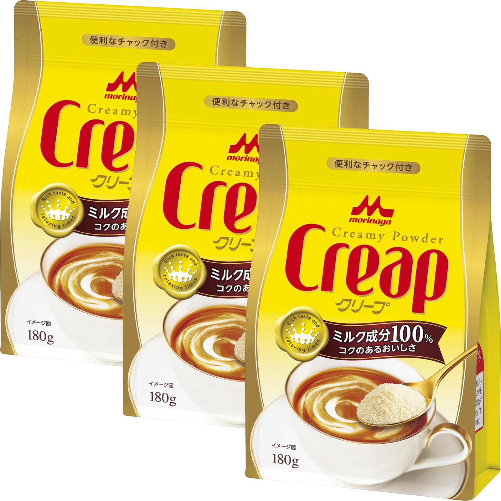 Amazon.co.jp: 森永乳業 クリープ袋 180g×3袋 コーヒー ミルク