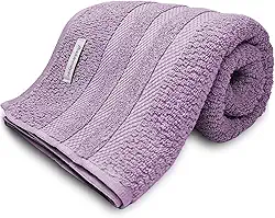 Toalha De Banho Buddemeyer Vanilla Extra Soft 100% Algodão Alta absorção Macia Grande 70 x 135cm (Lilás 1628)