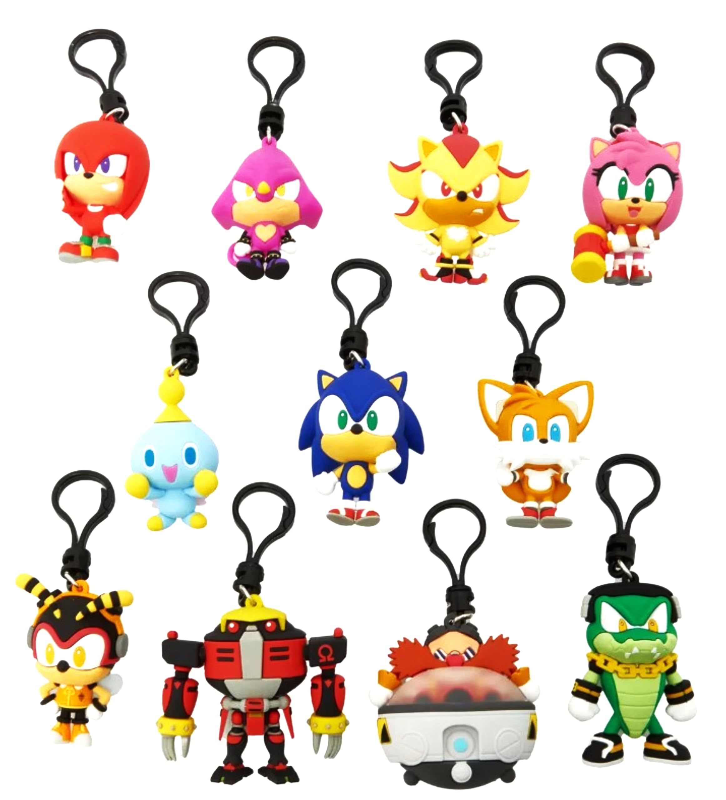 Amazon.com: Sonic the Hedgehog Series 3 3D Foam Figural Bag Clip