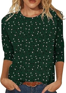 Women's T-Shirt Summer Blouse Shirt Women's T-Shirt O-Neck Elegant Clothing Women Summer Shirts Loose Basic Tops Casual Cotton Blouse Women's Tops Plain Long Sleeve Shirt Large Shirts Tops