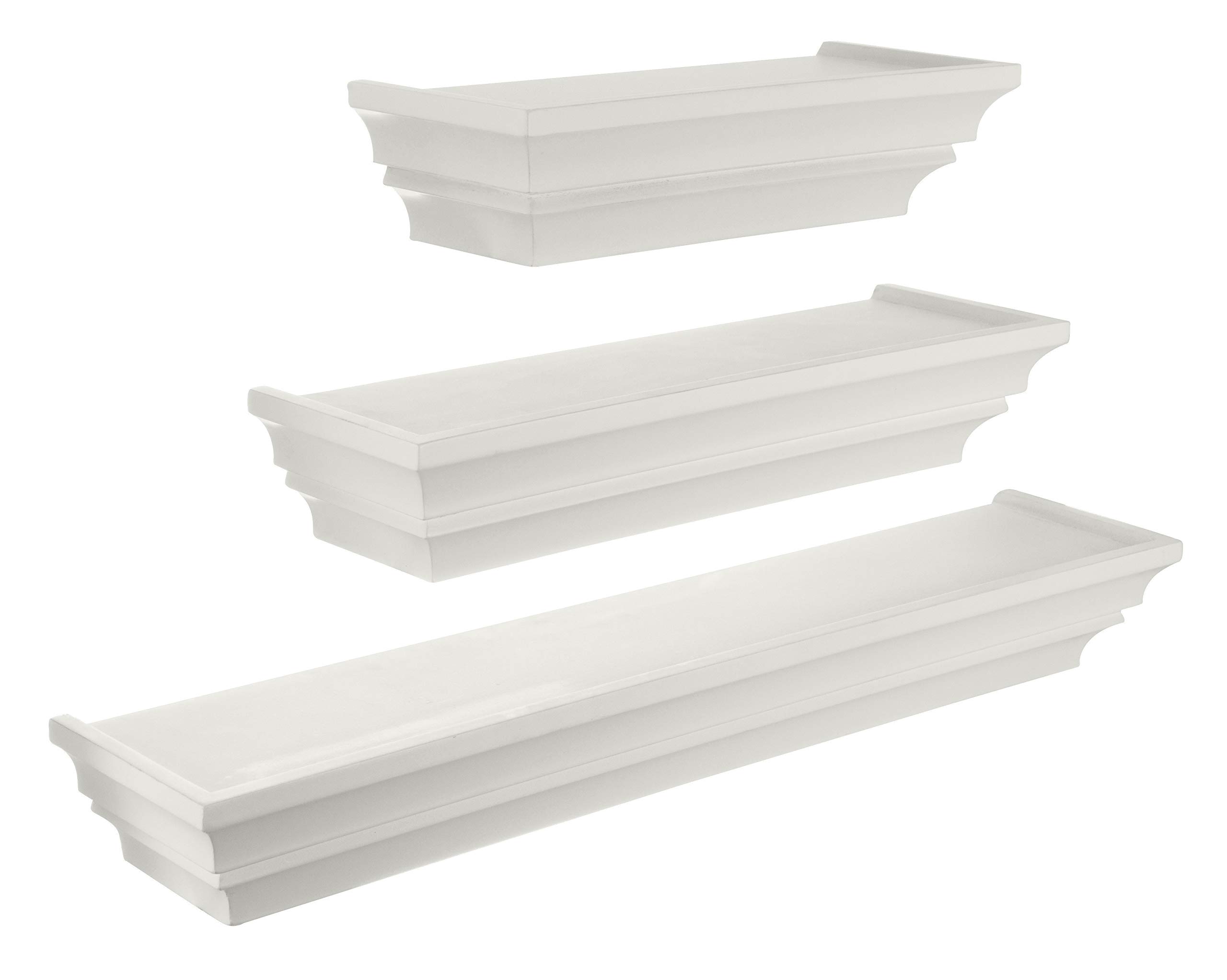 Buy Kiera Grace Madison Floating Shelves, Modern Wall ed Shelves for