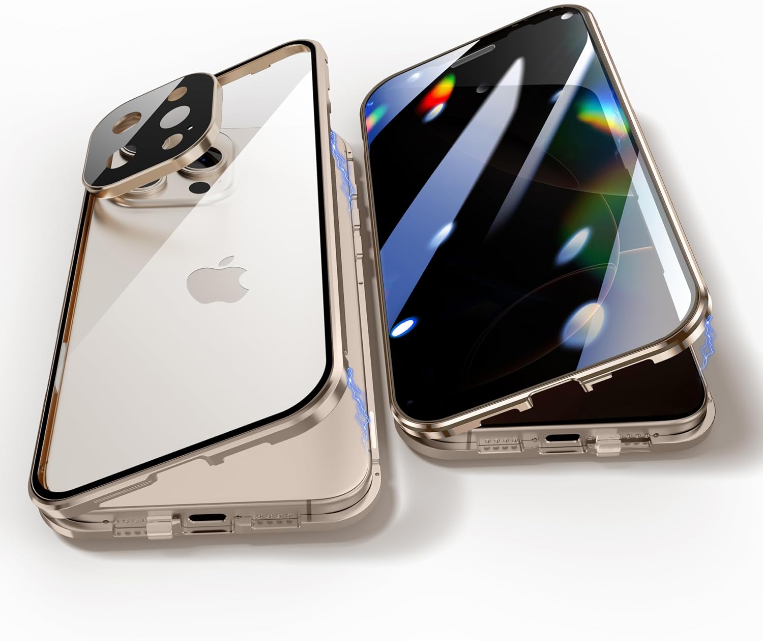 ESR Pellicola Vetro per iPhone 16 Pro ax, Vetro teperato con supporto