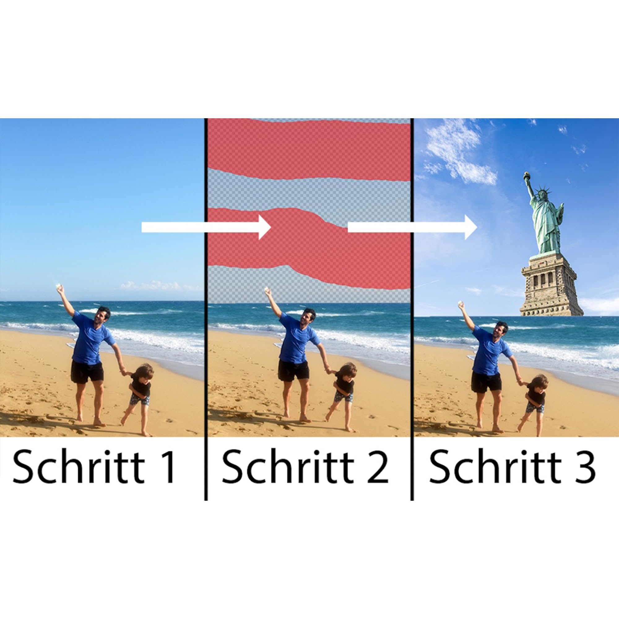 Digitale Schere 2 – Hintergrund entfernen, Objekte freistellen, Motive ausschneiden, Software um Hintergründe tauschen & Fotomontagen, KI-basierte Fotosoftware für Win 11/10