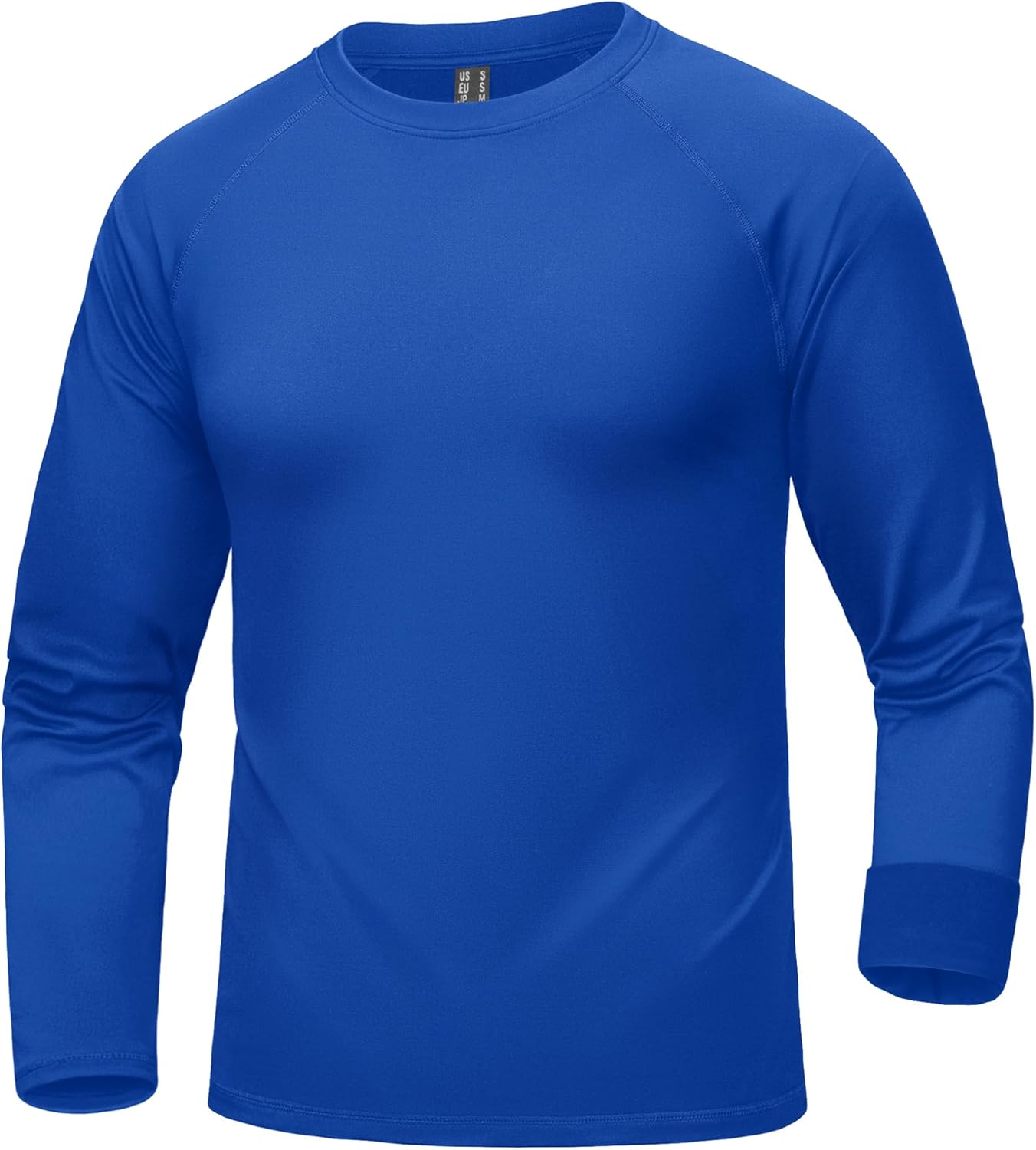 Cavva Mens Thermal Long Sleeve Shirts Base Layer Midweight Fleece Lined Undershirt Warm Athletic Workout Tops - Image 2