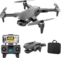 Drone Grande Lyzrc L900 PRO GPS 4K – Drone L900 Pro com Câmera Dupla, Wi-Fi 5GHz, Longo Alcance 1200m, Estabilização, Retorno Automático, Voo Inteligente (preto)