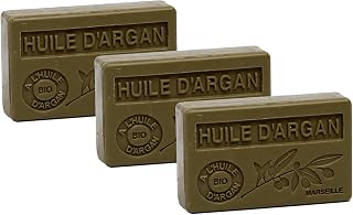 La Maison du Savon Organic Argan Argan Oil soap 100g (3 Pack)