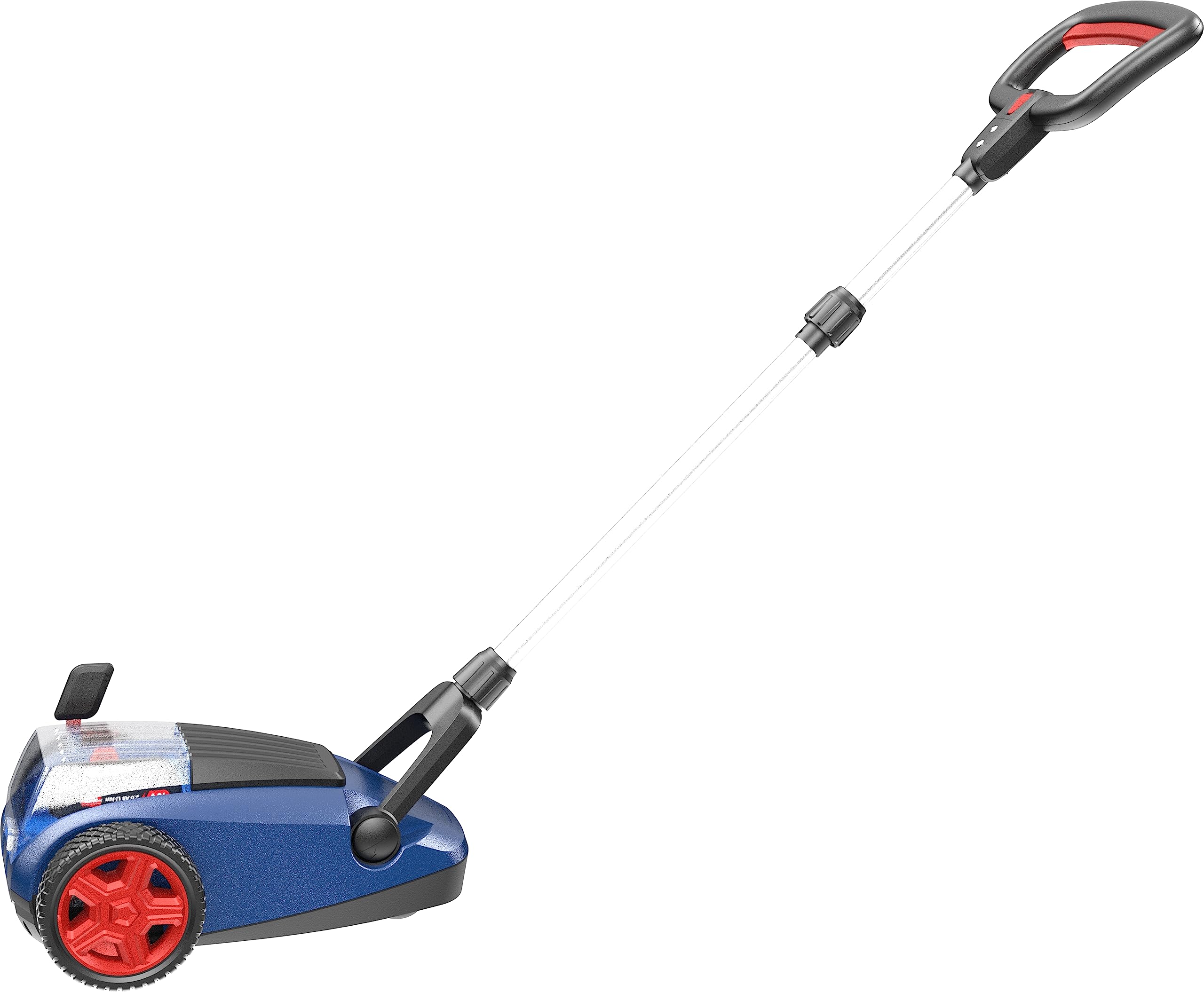 Güde ERM 18-201-30 - Cortacésped con batería (18 V, Serie Brushless Series, 21 cm de Ancho de Corte, 3 Posiciones Central. Altura de Corte: 25 – 48 mm, Incluye batería de 2 Ah y Cargador rápido de 1