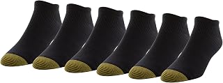 GOLDTOE Men's Nylon Lite No Show Socks, 6-pairsSocks