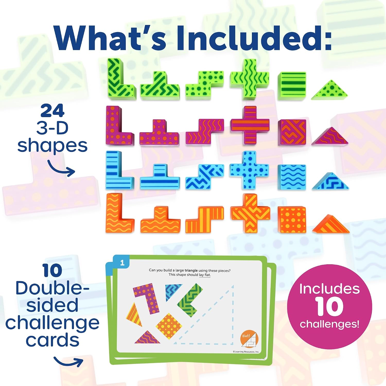 Brainometry STEM Explorers Learning Resources LER9306 con piezas y tarjetas de desafío