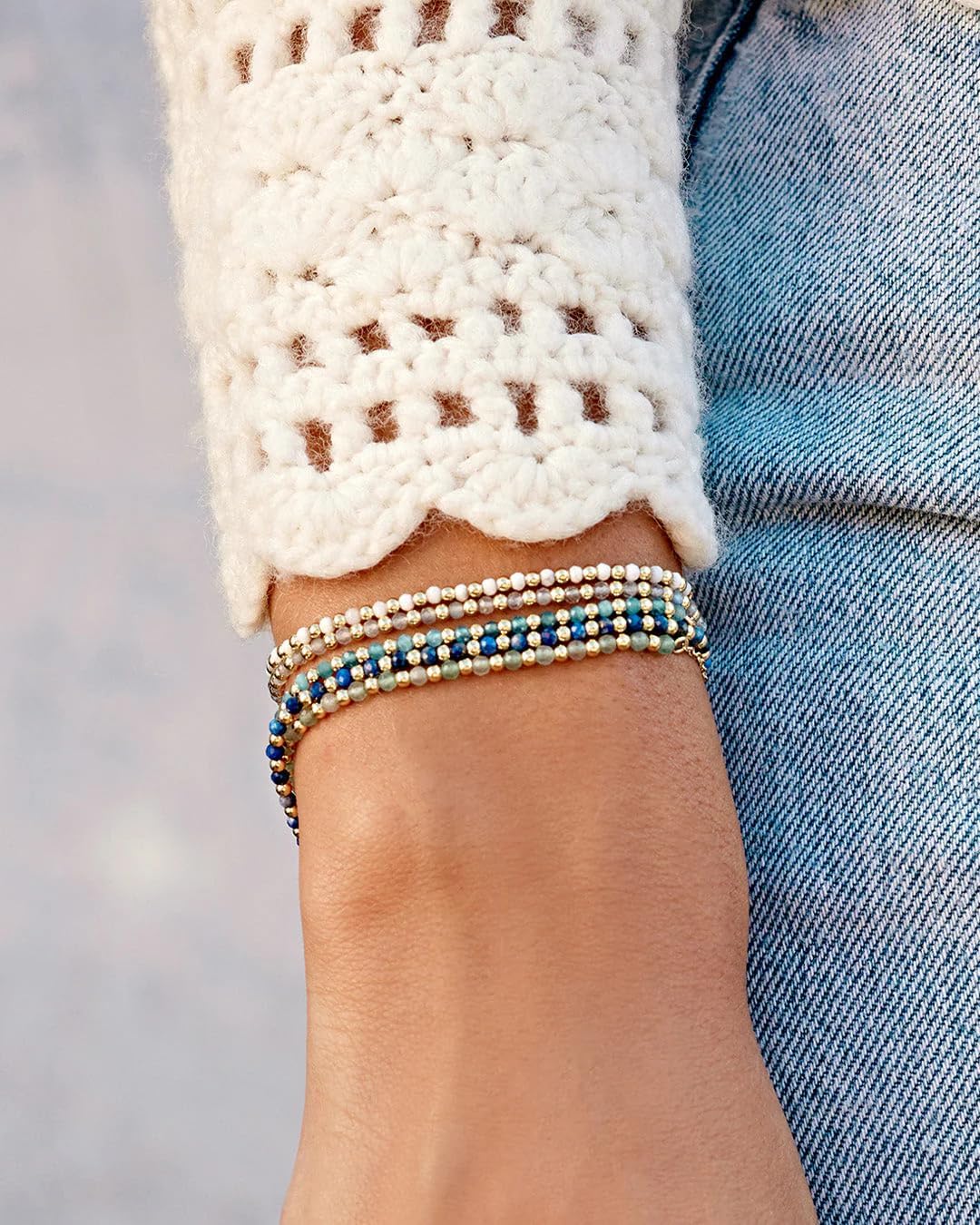 Power Gemstone Brooks Bracelet Howlite - Calming