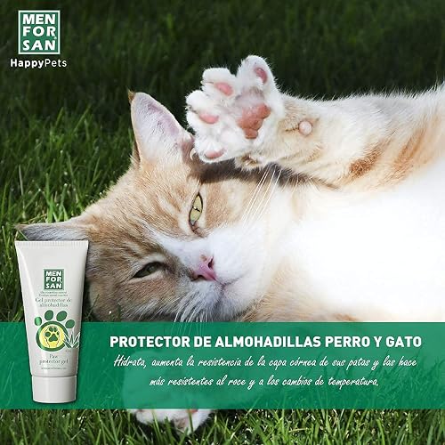 Menforsan 54104MFP402 Gel Protector de Almohadillas Perros Y Gatos, Un tamaño