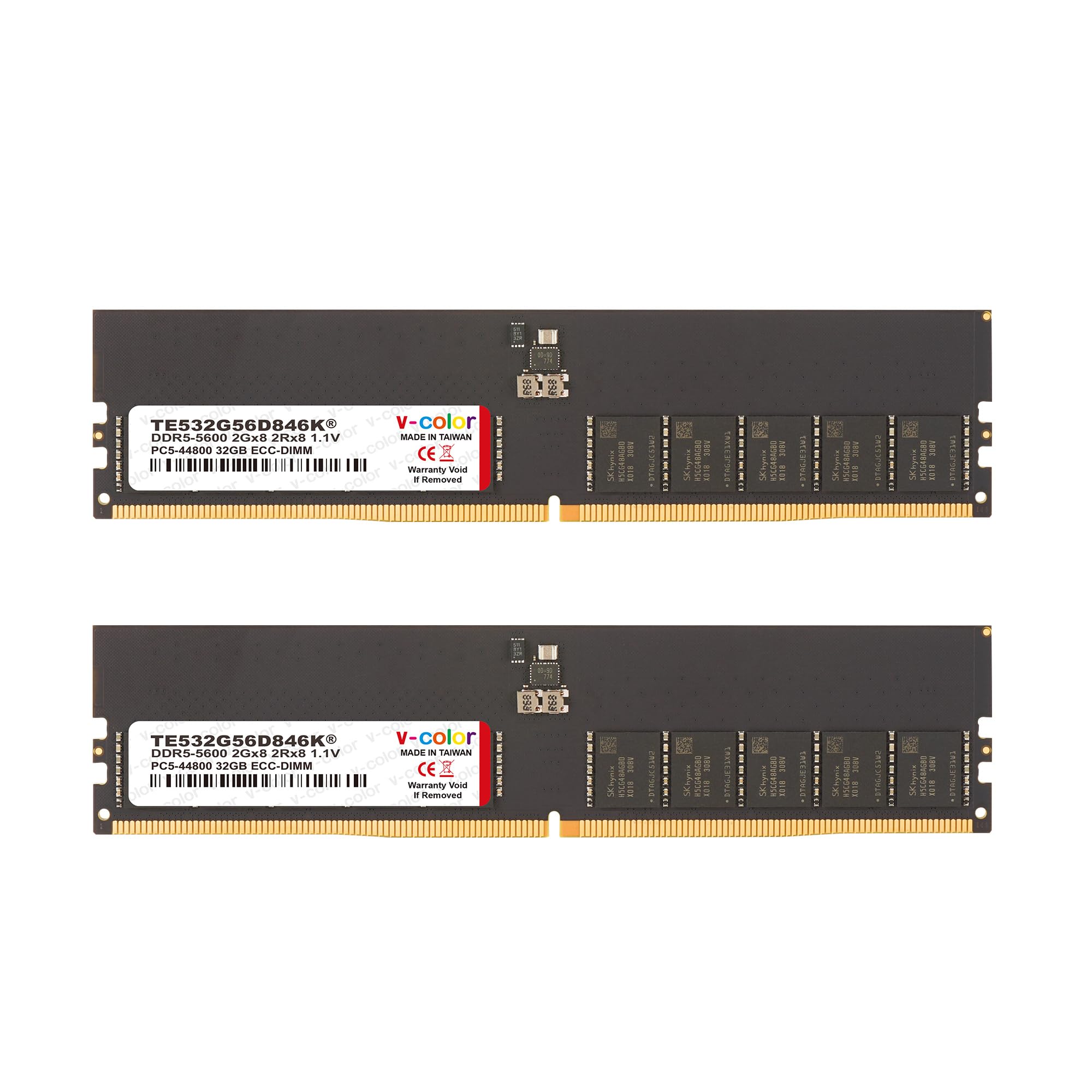 メモリー KLEVV DDR5 64GB (32GB x 2) 5600MHz KLEVV CRAS V RGB DDR5 64GB (2x32GB) 6400MHz CL32 SK Hynix A