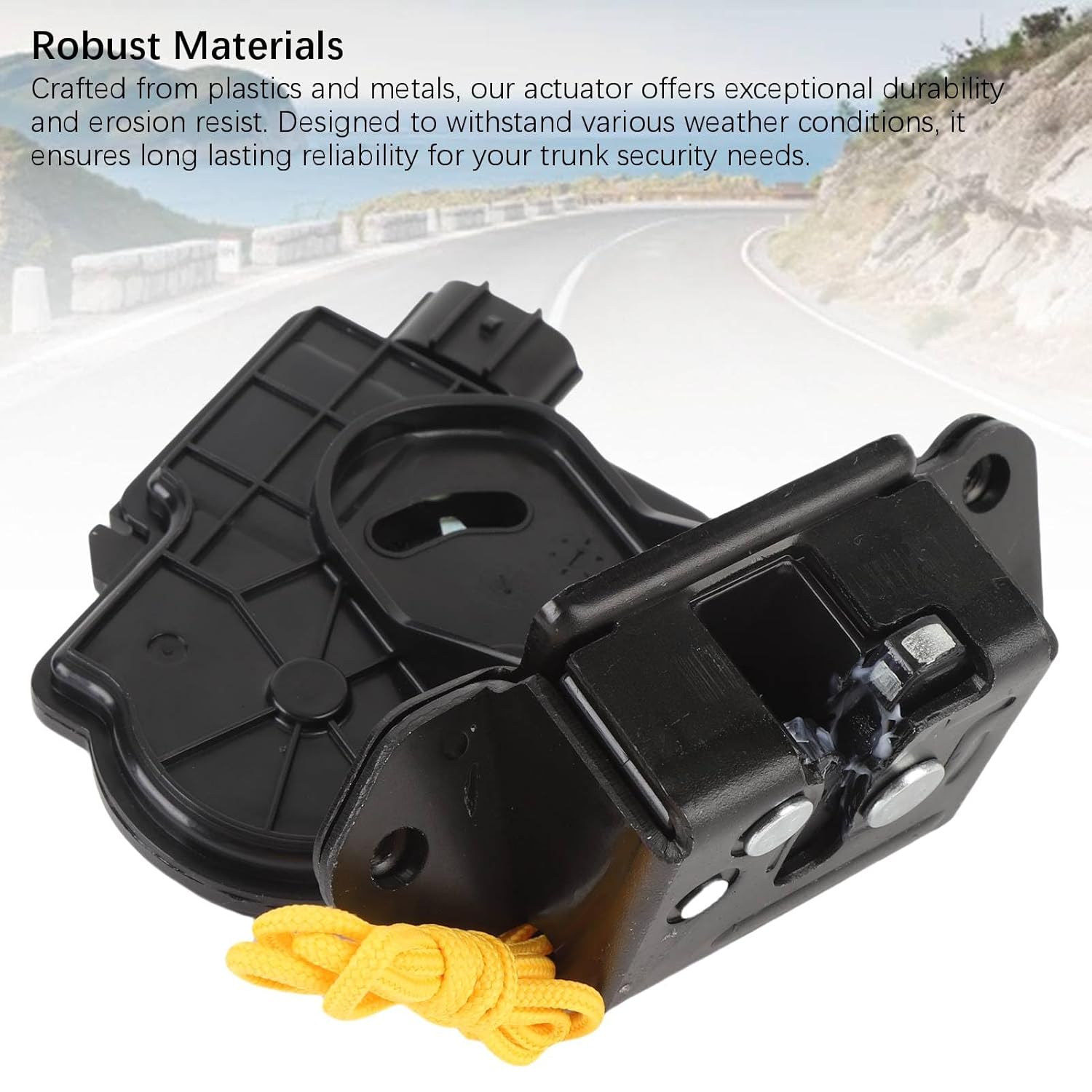 ABS Metal Rear Trunk Tailgate Lid Lock Actuator Replacement for Toyota xB xD iQ 2012–2015 Wagon Hatchback Durable Design Easy Installation Rear Trunk Base