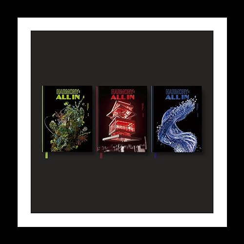 P1Harmony HARMONY  ALL IN 6th Mini Album Random Version 1p Poster+96p Booklet+1p Stand PhotoCard+1ea Logo Tag+1ea Photo Stamp+1p Special