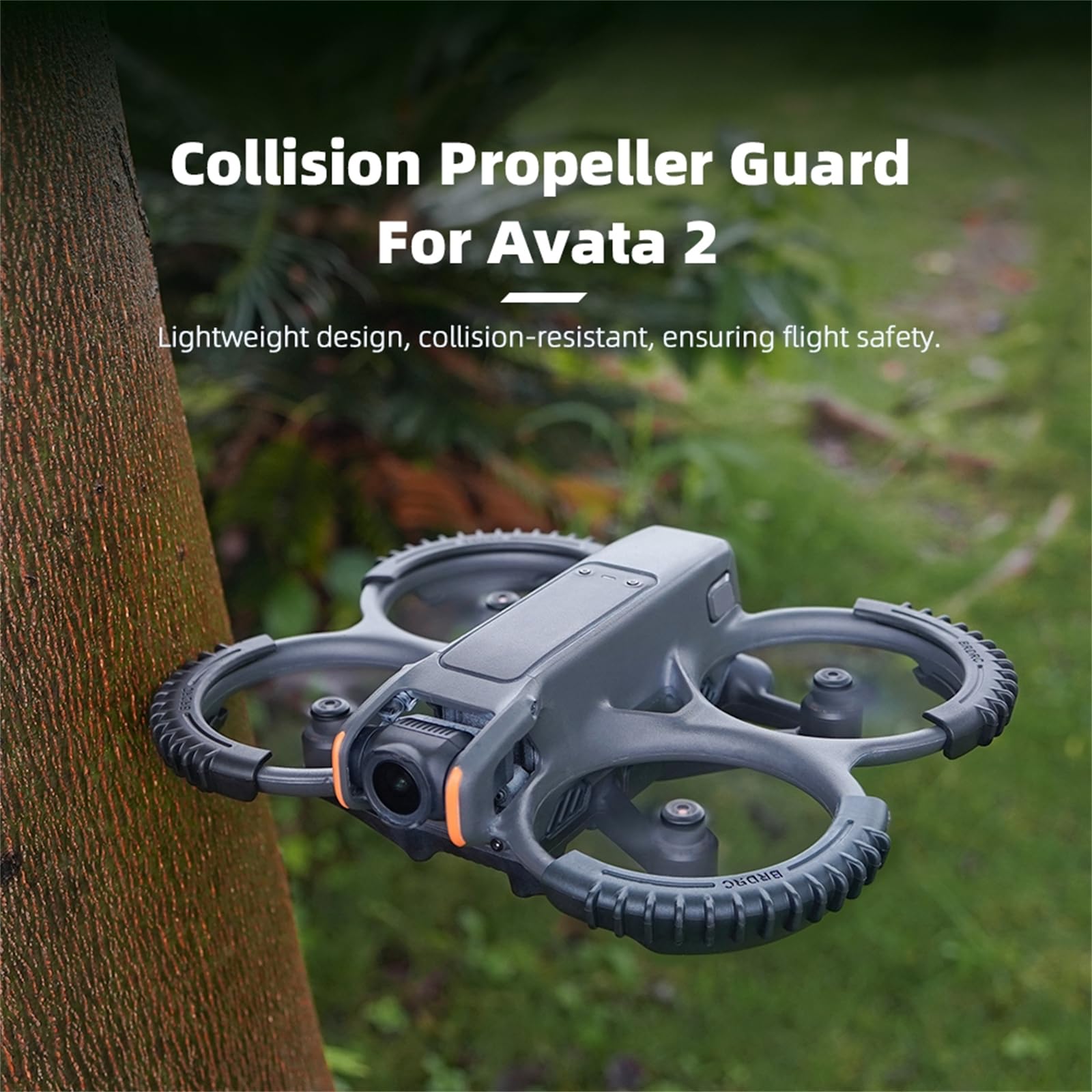 FSIDIWT Avata 2 – Protection d'hélice pour drone DJI Avata 2 – Protection anti-chocs – Protection antichoc pour accessoires DJI Avata 2 (noir