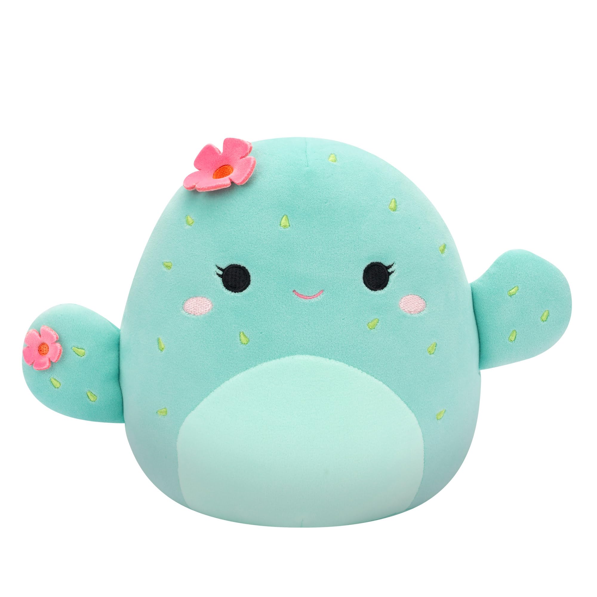 Squishmallows Original 7.5 Inch - Graciela the Mint Barrel Cactus, Mint Cactus, 7.5 inches