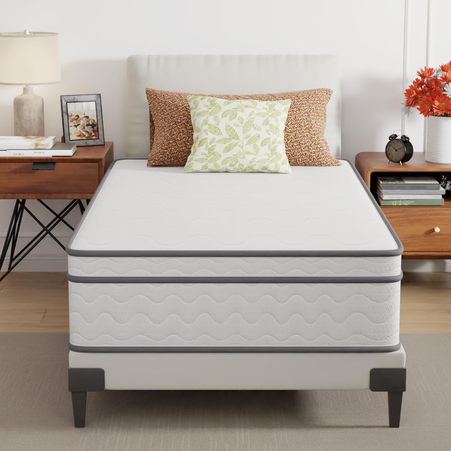 Beautyrest BR800 12 inch Plush Euro Top Mattress, Queen