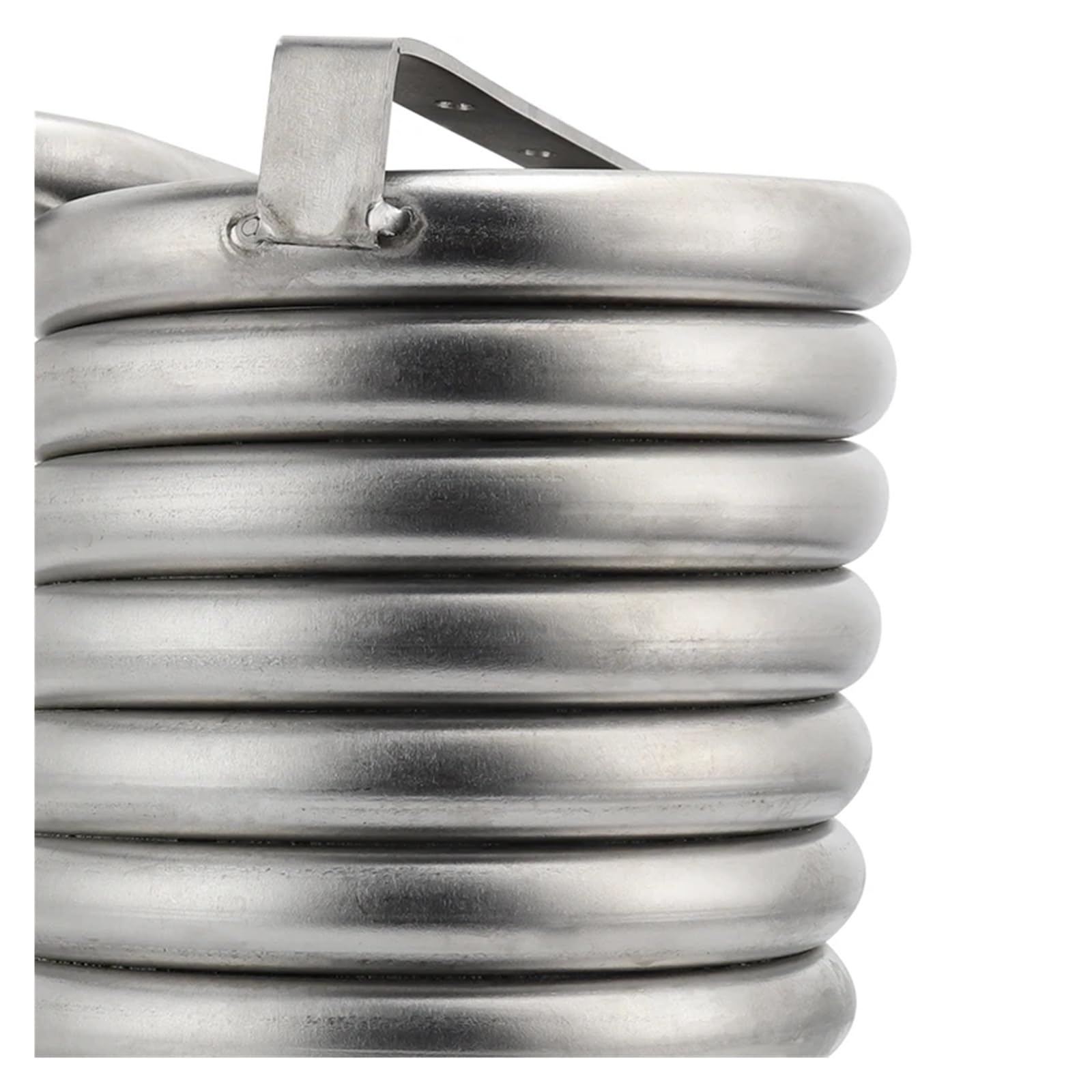 Enfriador de Mosto de contraflujo de Acero Inoxidable con intercambiador de Calor y serpentín de enfriamiento, Equipo de elaboración de Cerveza casera. Amplia Gama de Aplicaciones