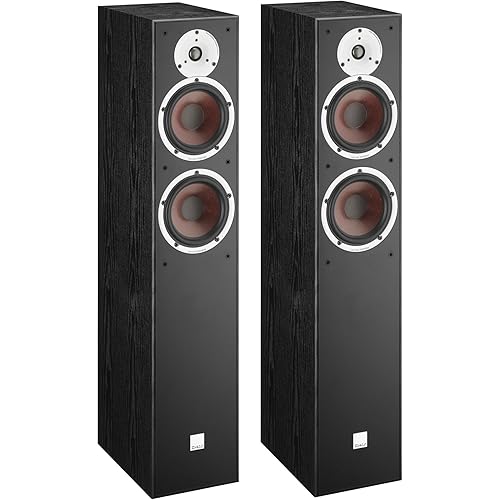 DALI Spektor 6 Floor Standing Speakers - Black Ash (Pair)