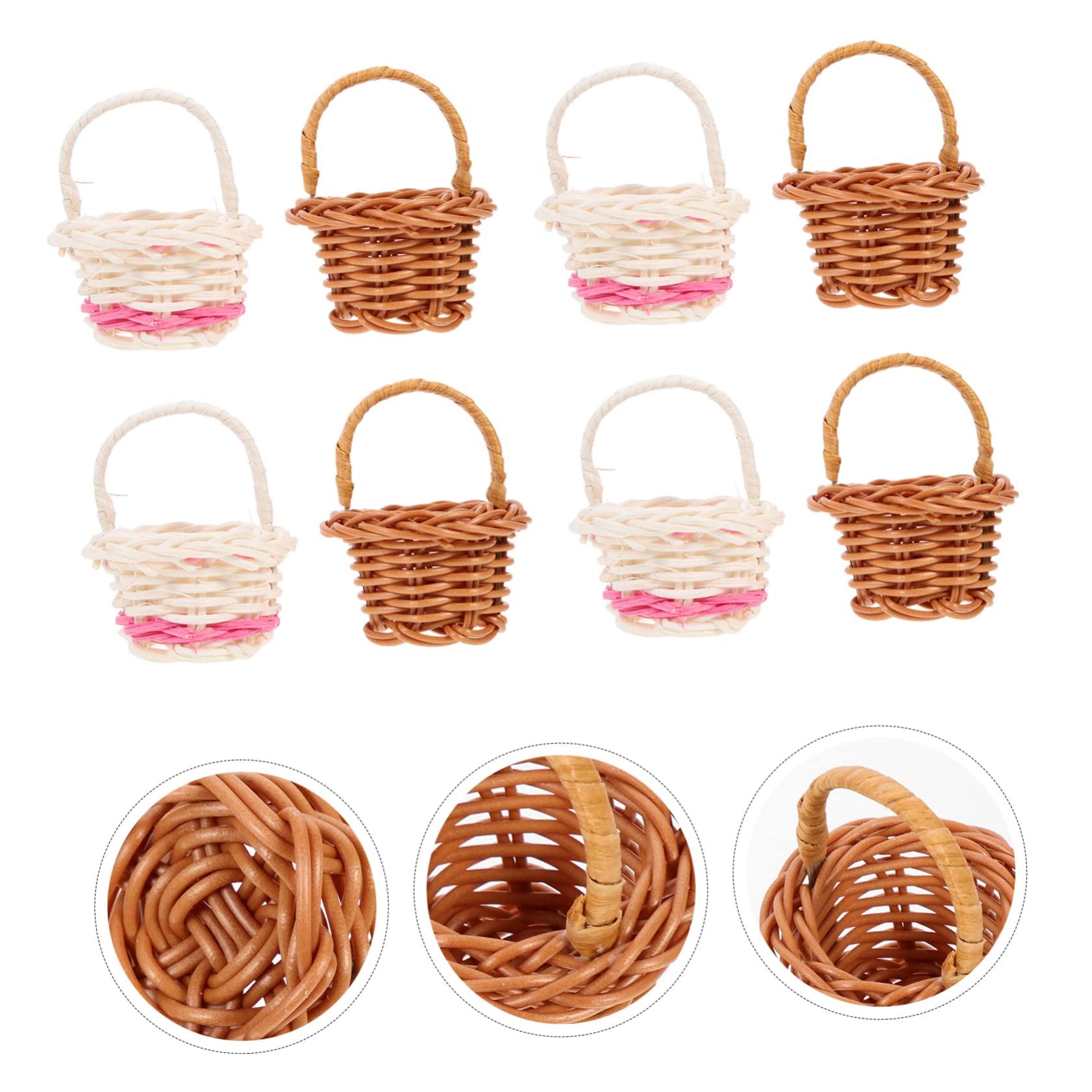 60stücke Kleine Geflochtene Körbe Für Hochzeiten Partys Und Vielseitige Süßigkeiten-behälter Kaffee Für Dekoration Und Geschenkverpackung
