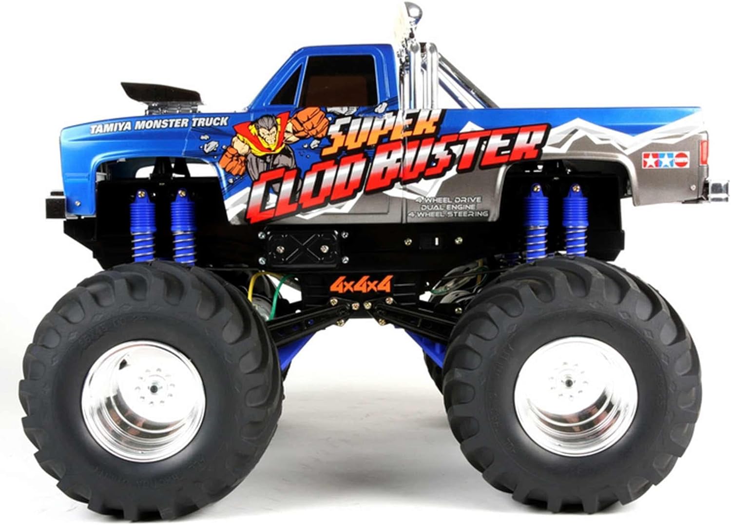 TAMIYA Super Clod Buster 4 Wheel Drive Truck Kit TAM58518A Trucks Elec Kit 1/10 Off-Road