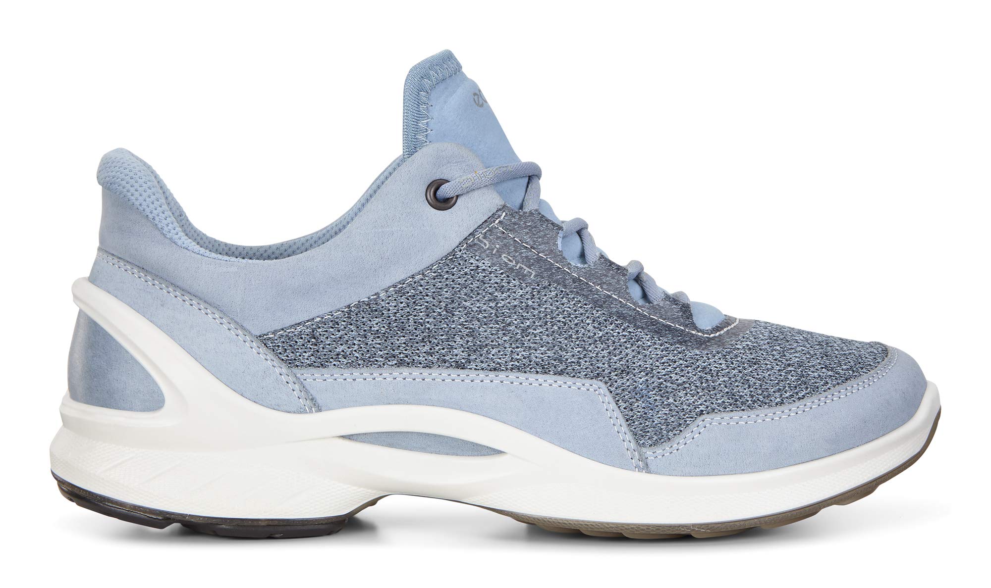 ECCO Women's Biom Fjuel Lace Cross Trainer, Dusty Blue, 7-7. 5