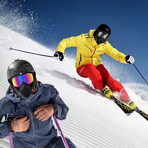 Miniatura 6 de SHUOLIYAN 2 Pieces Motorcycle Goggles Dirt Bike Goggles ATV Goggles Riding Goggles Ski Goggles Suitable For Men Women Youth