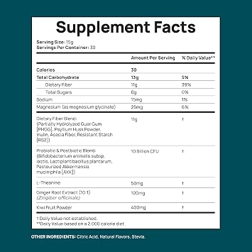 GLP-1 Constipation Support | Digestive, Gut Discomfort GLP Symptom Relief | Akkermansia, Probiotic, Prebiotic Microbiome Support for Digestive Balance, Regularity & Bloating Relief - Berry Citrus 30ct
