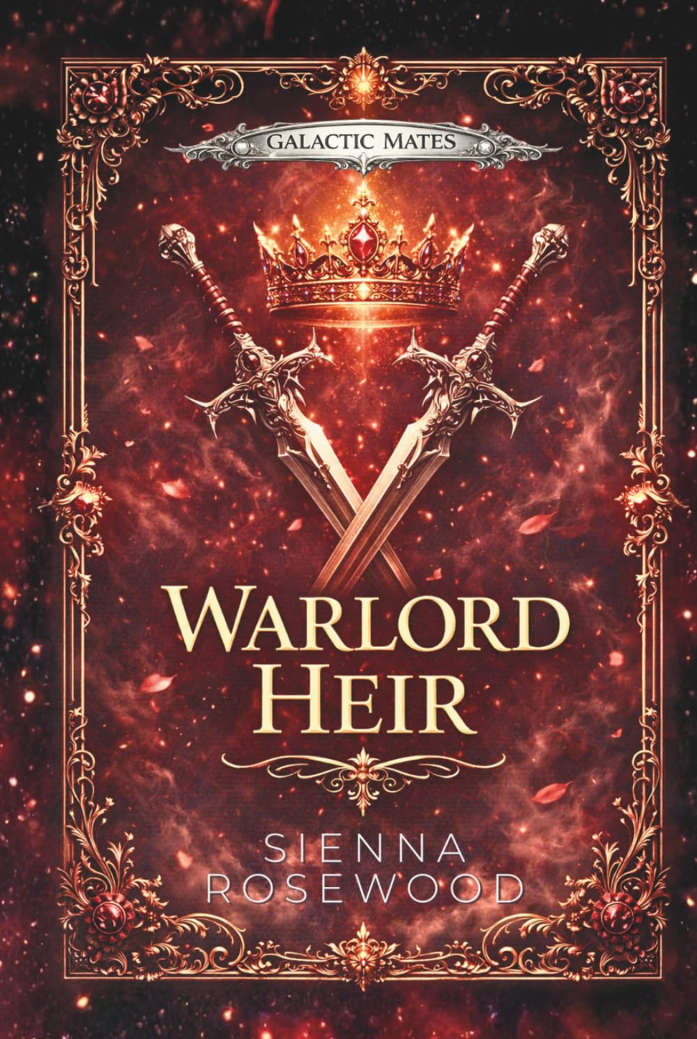 Warlord Heir: A Dark Royal Romantasy Novel (Galactic Mates Series)