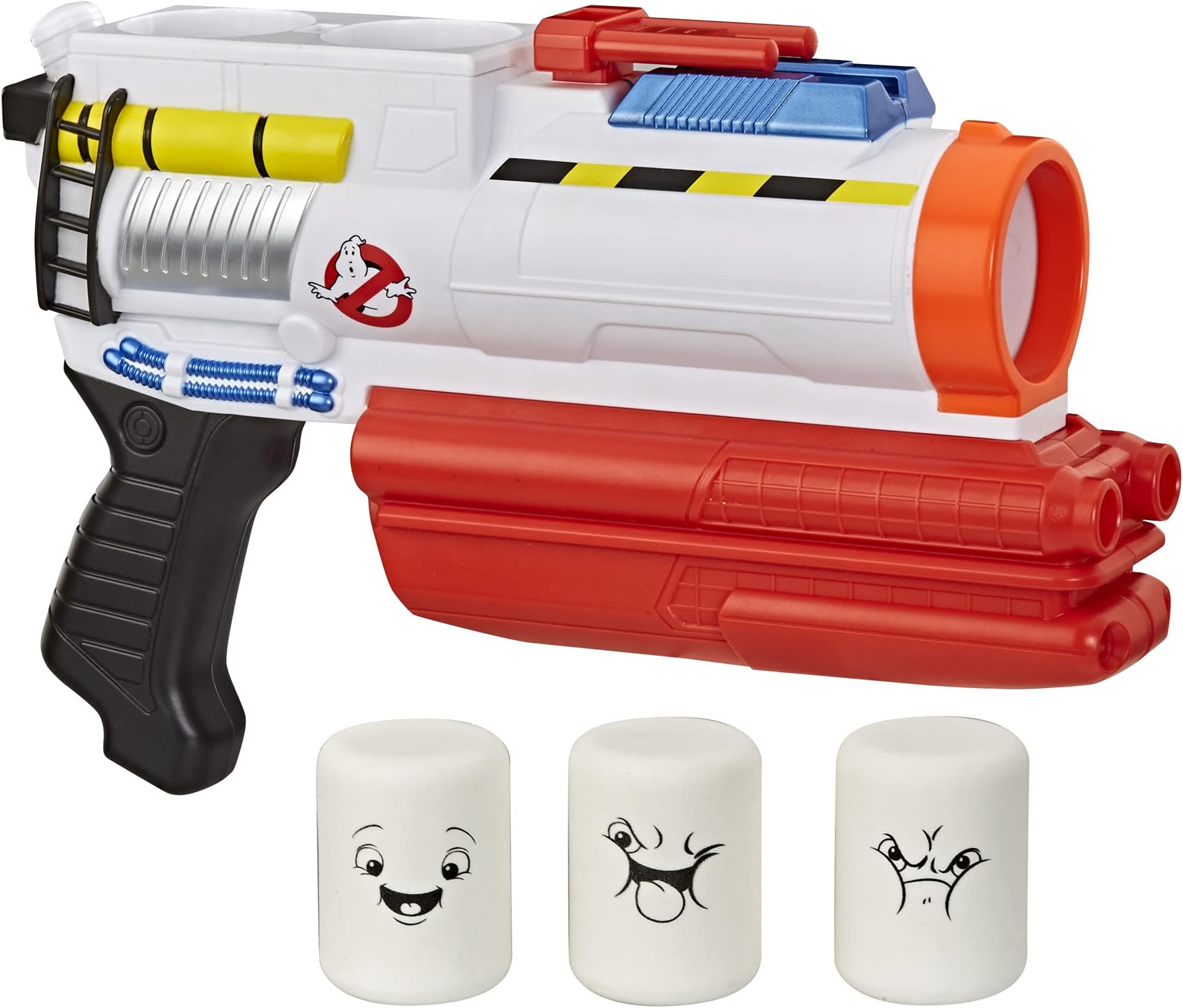 Ghostbusters Mini-Puft Popper Blaster Action Afterlife Roleplay Toy with 3 Foam Puft Projectiles for Kids Ages 8 and Up