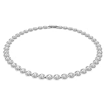 Swarovski Collana Angelic, bianco, Placcatura rodio