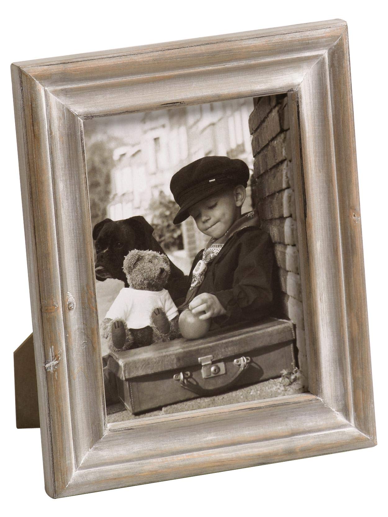 walther design Bilderrahmen braun 10 x 15 cm Dijon Portraitrahmen QU015P