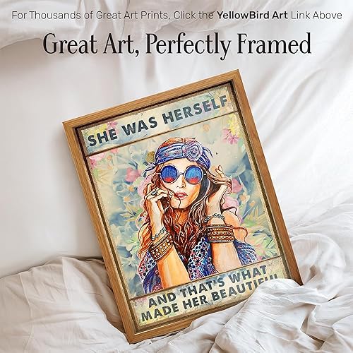 Miniatura 10 de Hippie Boho-chic Bedroom Decor Poster - Boho Hippy Positive Quotes Wall Art - Encouraging Inspirational Saying - Motivational poster decoration -