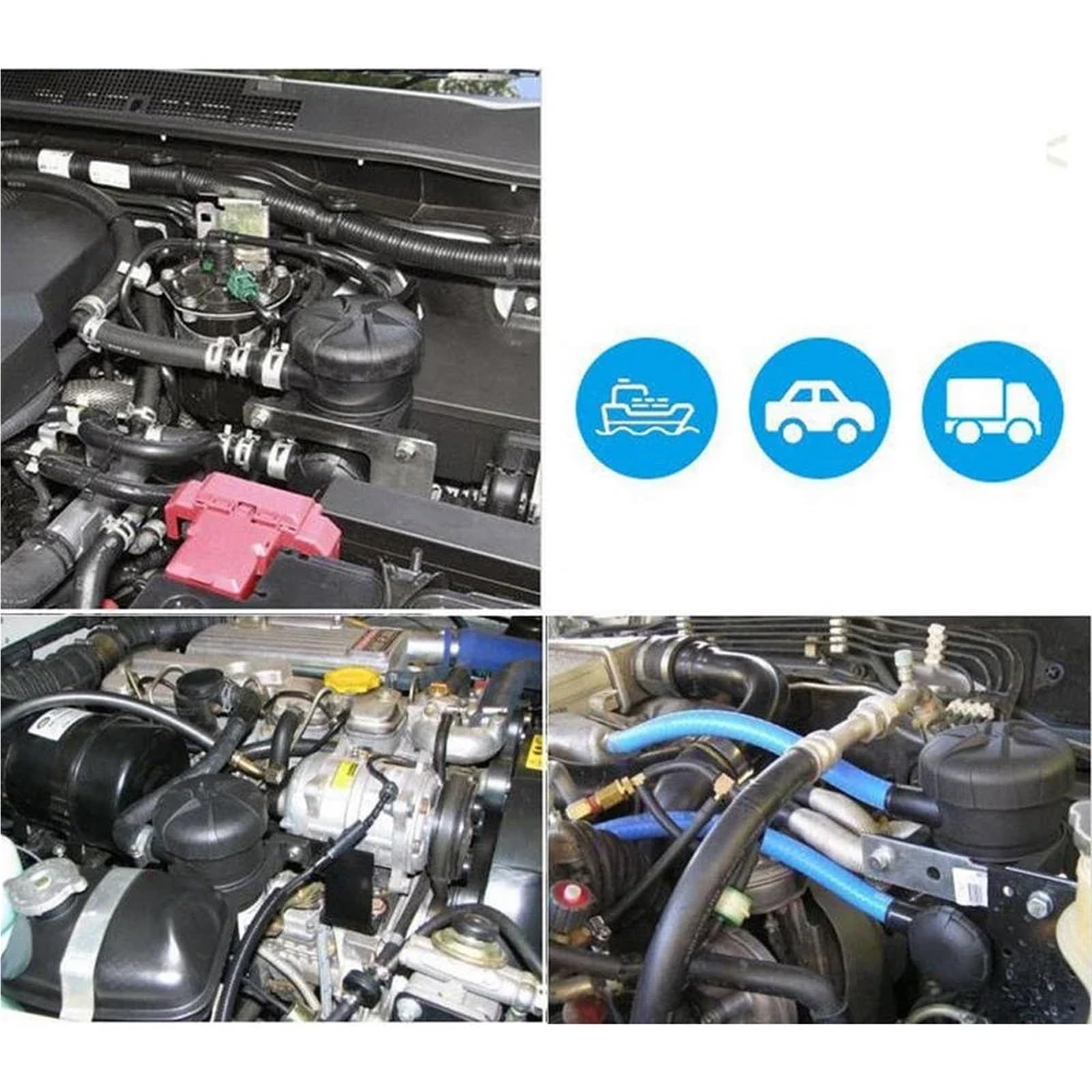 Engine Ventilation Kits Filtro separador de aceite Provent 200, apto para Patrol, apto para Land apto para Cruiser 2MGD-1 con turbocargador.