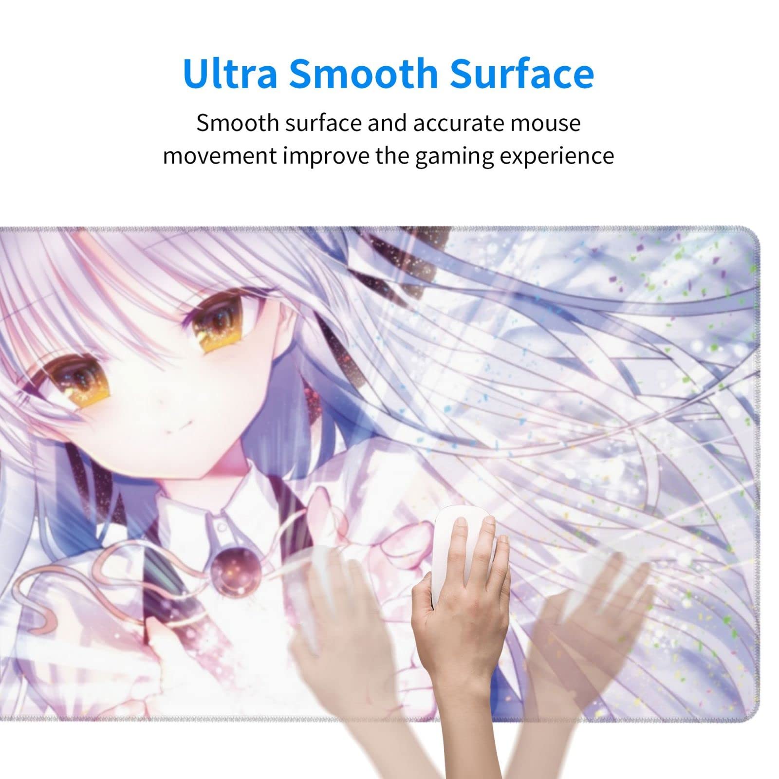 Amazon.co.jp: デスクマット マウスマット 立華かなで Angel Beats
