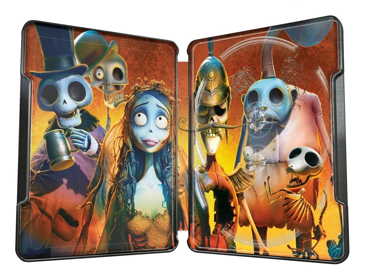 Tim Burton’s Corpse Bride (2005) 4K Ultra HD + Blu-ray — Ulitmate Collector’s Edition SteelBook with Slipcase, Posters & Art Cards [Region Free]