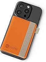 Vista 7 de Soporte adhesivo para teléfono en la parte posterior de la funda para iPhone o Android Funda con 6 ranuras para tarjetas de crédito - Bolsillo