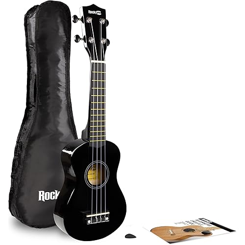 RockJam Soprano Ukelele with Gig Bag