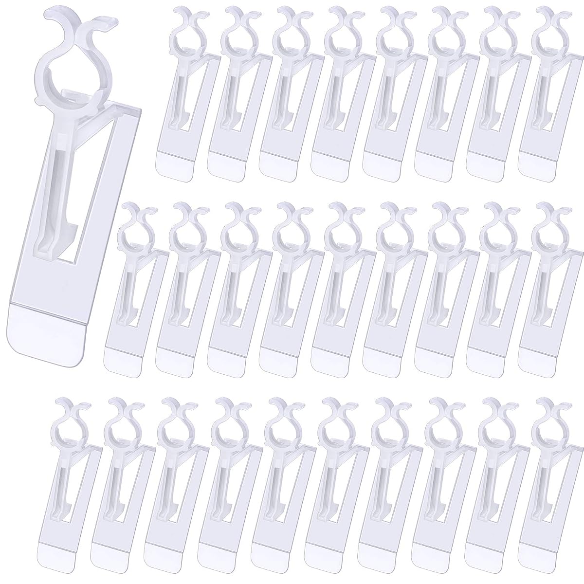 Tatuo 80 Packs Christmas Light Clip Gutter Clip Shingle Clip Work on C7 and C9