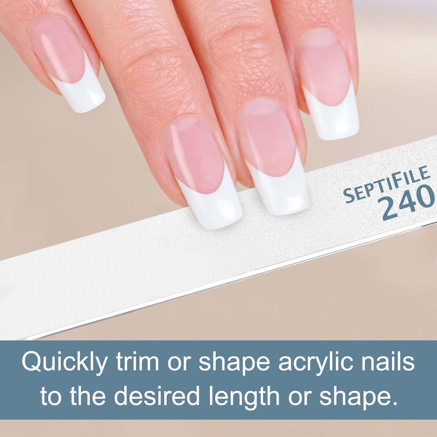 Backscratchers 240 Medium grit SeptiFile Refills - All Purpose Nail Buffer