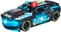 Vista 1 de Dickie 203763008 Light Streak Rhythm Patrol 203763008 Vehículo de fricción retro con funciones de sonido y luz para mayores de 3 años