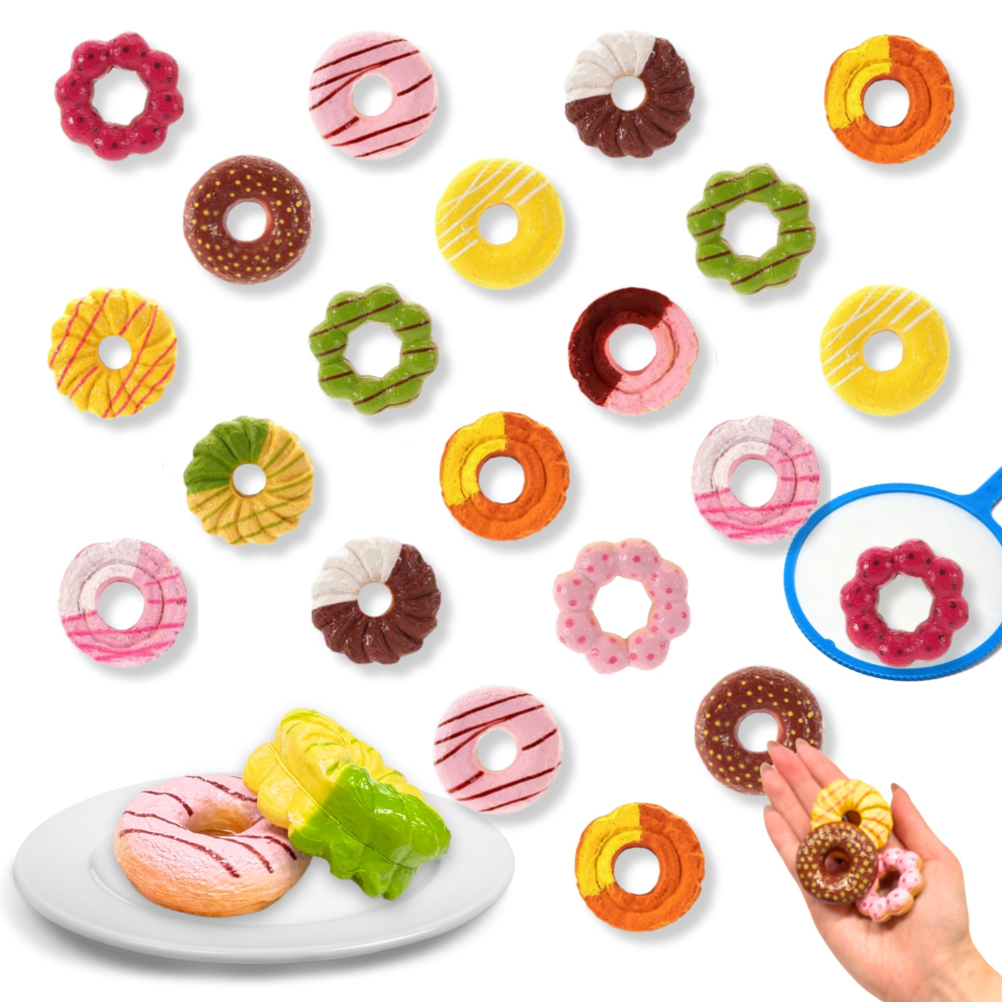 Amazon | 【嬉しい 縁日 用品】 ドーナツ ぷかぷか 48個 セット 景品