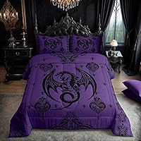 Vista 31 de Juego de Edredón de Axolotls Tamaño Individual, Juego de Ropa de Cama Azul Rosa para Niños de 2 Piezas con 1 Funda de Almohada, Edredón de Plumón