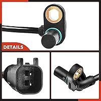 Vista 7 de A-Premium Sensor de velocidad de rueda ABS delantero izquierdo y derecho, compatible con modelos Ford y Lincoln, para F-150/Navigator 2011-2014