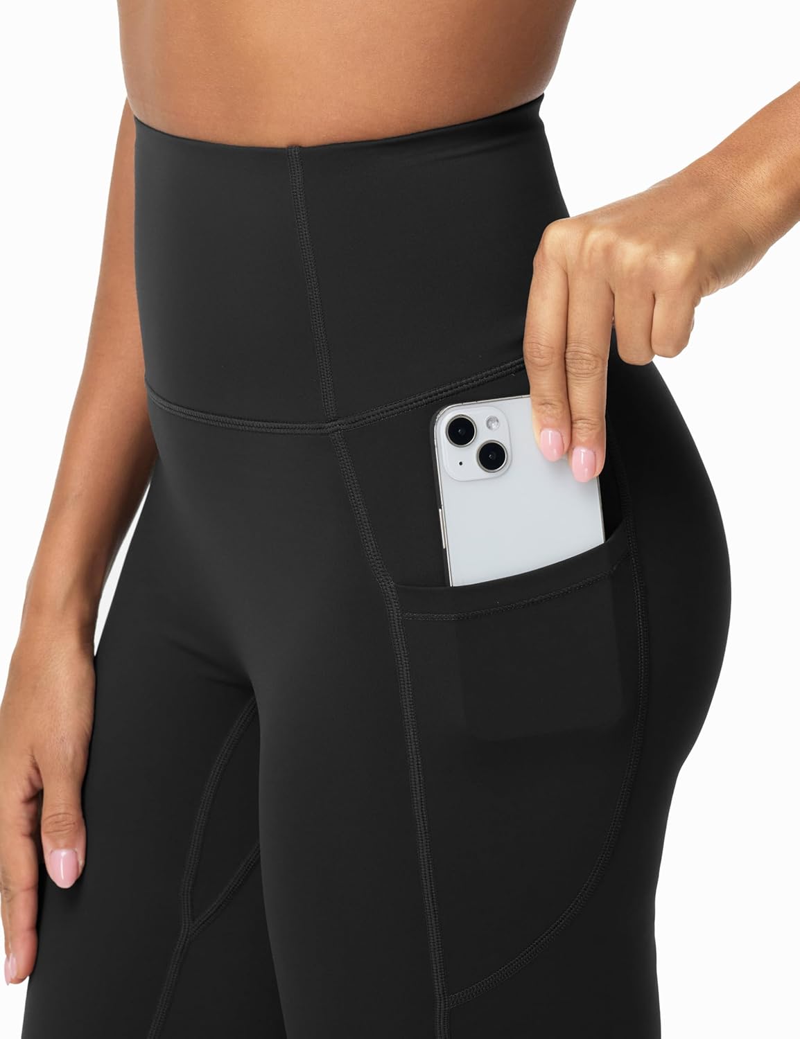 THE GYM PEOPLE Women's Scrunch Butt Lifting Yoga Pants High Waisted Stretch Athletic Workout Leggings with Pockets - Image 5