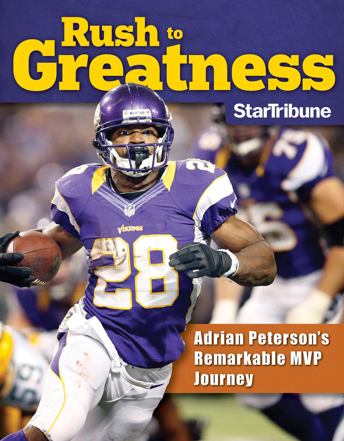 Buy Rush to Greatness: Adrian Peterson's Remarkable MVP Journey — BookShops.in