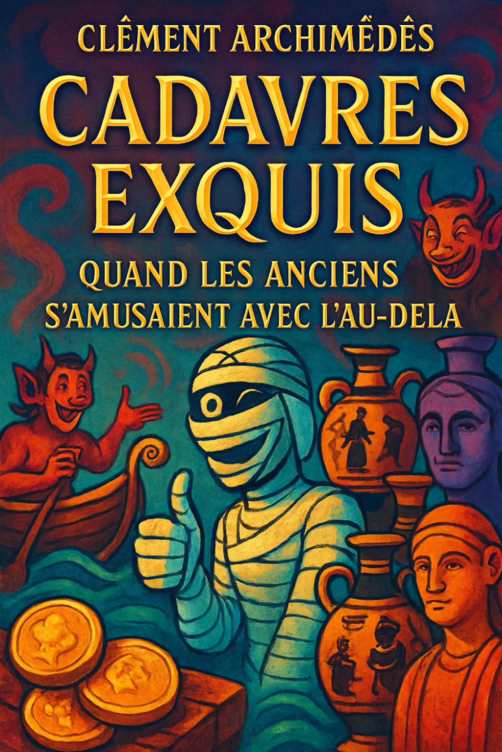 Cadavres Exquis : Quand les Anciens S’amusaient Avec l’Au-Delà: Rituels, malédictions, enfers et bizarreries funéraires du monde antique