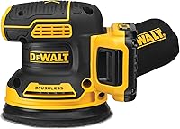 DEWALT 20V MAX XR Cordless 5-Inch Random Orbital Sander, Brushless DCW210D1 Kit with 2.0Ah Battery, Charger, Variable Speed 8,000-12,000 OPM