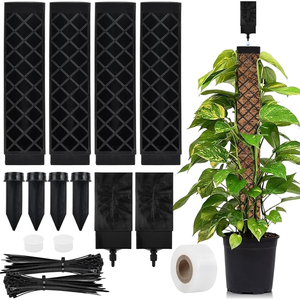UDSKNV[KSL Moss Rod for Monstera Trellis Indoor Plants 113 cm Trellis Monstera Plant Stake Ivy Plant Holder, for Garden Planting