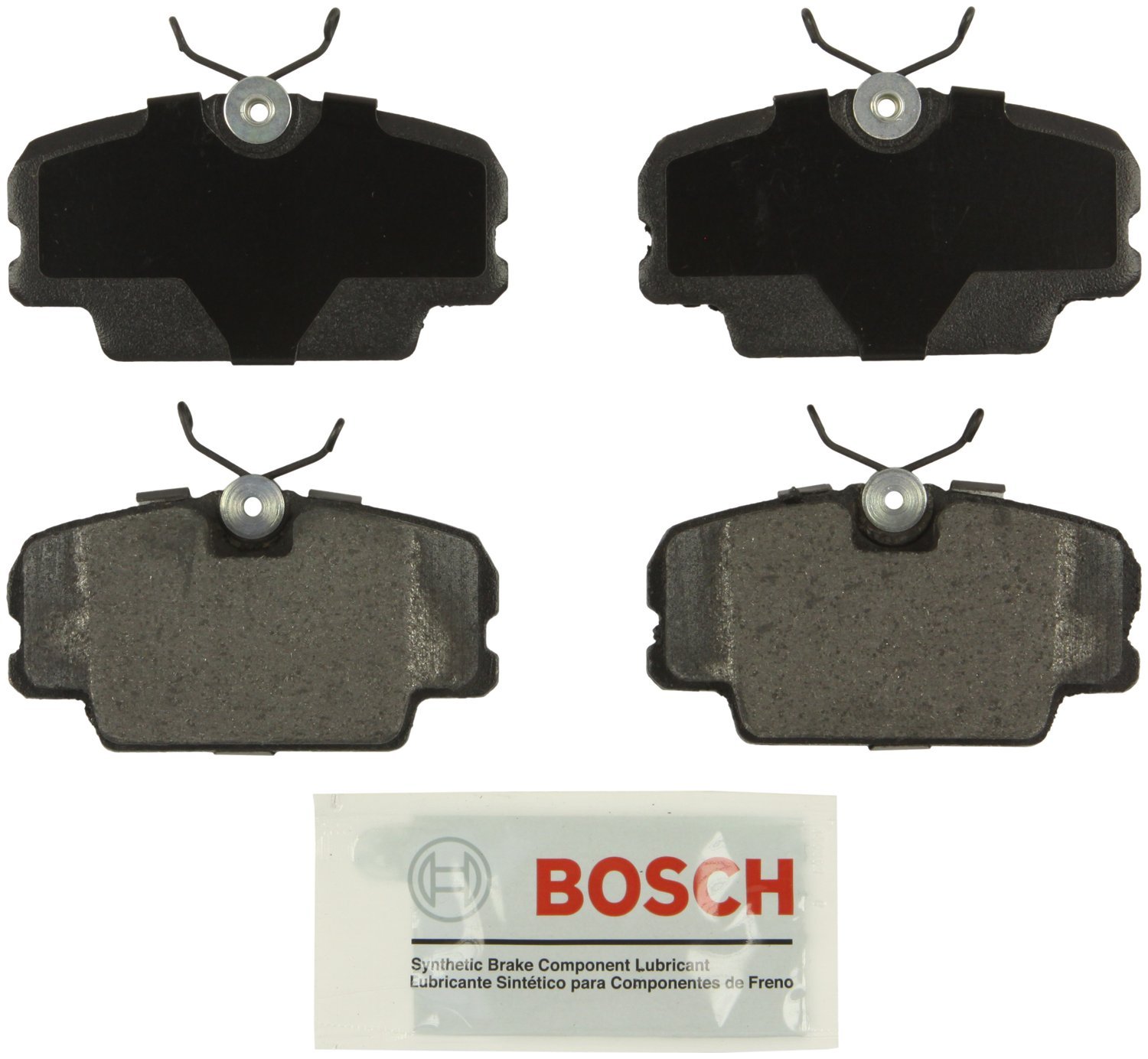 Bosch BE1324H Blue Disc Brake Pad Set with Hardware - FRONT — view 103